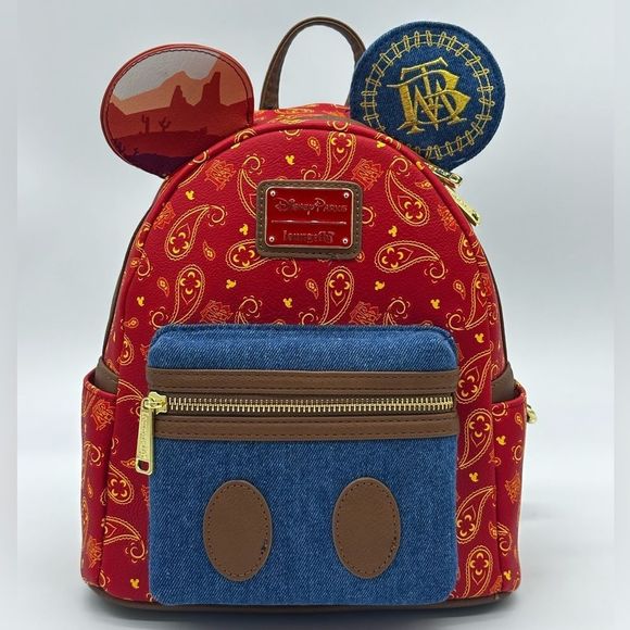 Loungefly Mickey Mouse: The Main Attraction Mini Backpack - Picture 2 of 14